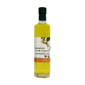 悅意 有機初榨冷壓 茶花籽油 500ml