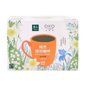 里仁 公平貿易純黑即溶咖啡 (45入)