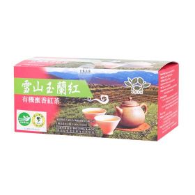 玉露茶園 雪山玉蘭紅有機蜜香紅茶包 (20入)