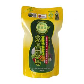 南僑 水晶肥皂食器洗滌液体(補充包) 800ml