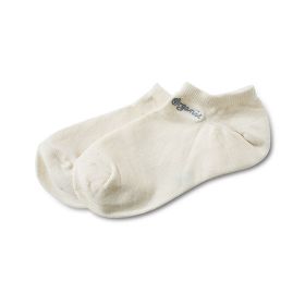 里仁 有機棉 立體船型襪 (白色/21cm-24cm)